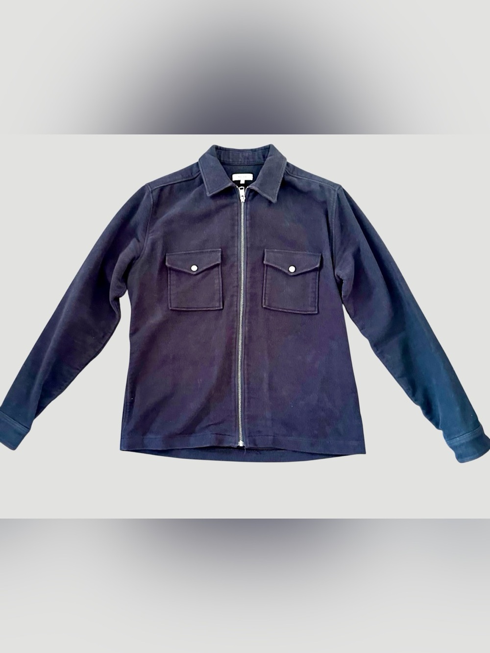 Reiss Men’s Vice Zip Through Overshirt Jacket